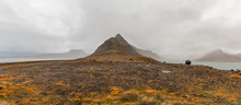 Westfjords Of Iceland Panorama Of Troed Scenic Lookout Along Djupvegur Close To Sudavik