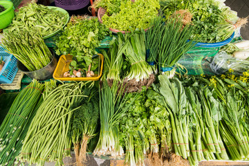 Poster - THAILAND KAMPHAENG PHET MARKET FOOD VEGETABLE