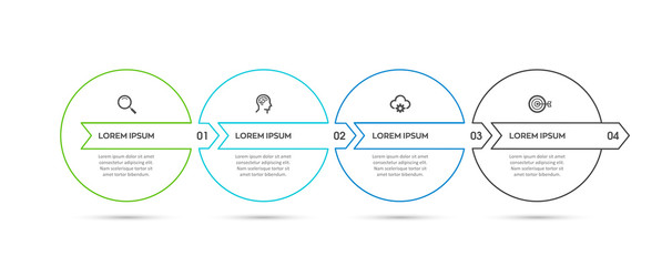 Vector infographic template