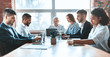 © Prostock-studio - Business People Working Sitting Together At One Table In Office