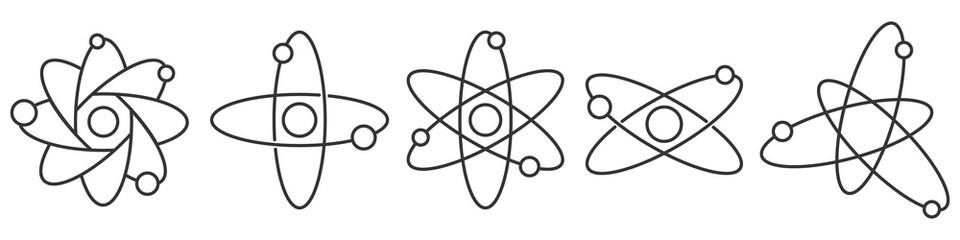 Wall Mural - molecule model or structure of the substance.