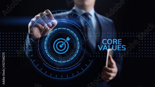 Fotografía Core values responsibility Company Ethical Business concept.