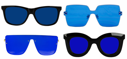 Sticker - Fashion Sunglasses Set. Eyewear. Spectacle frames.