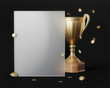 © andy_di - gold cup winner and poster, 3D illustration