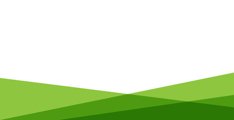 simple green background . flat green gradation . wavy background