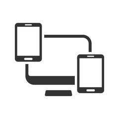device responsive icon