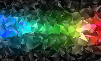 Abstract Low-Poly background. triangulated texture. Design 3d. Polygonal geometrical pattern. Triangular modern style