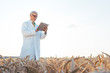© Kzenon - Agricultural scientist doing research in green biotech