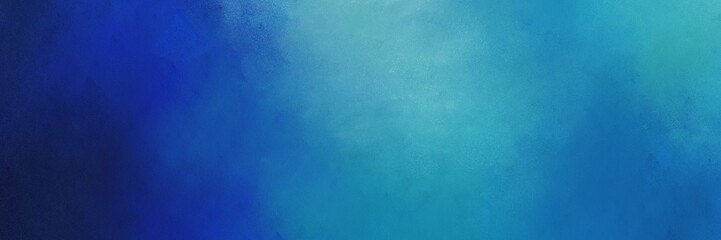 abstract painting background graphic with steel blue, midnight blue and very dark blue colors and space for text or image. can be used as horizontal background graphic