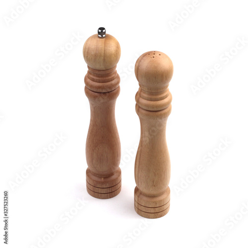 Cuadros en Lienzo spice mill isolated salt mill pepper mill