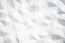 Abstract White Polygon Texture