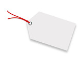Fototapeta  - label with cord