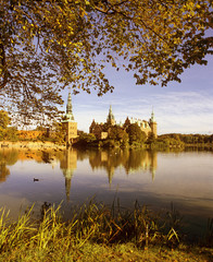  Frederiksborg Castle in Denmark ,Zealand, Hillerod,