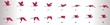 Bird flying animation sequence, loop animation sprite sheet