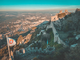 Castelo dos Mouros in Sintra Portugal