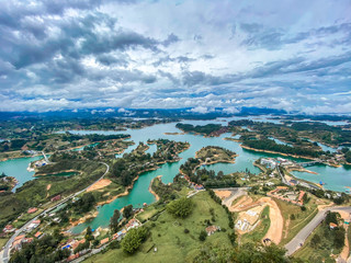 Wall Mural - Piedra del Peñol in Guatape in Colombia