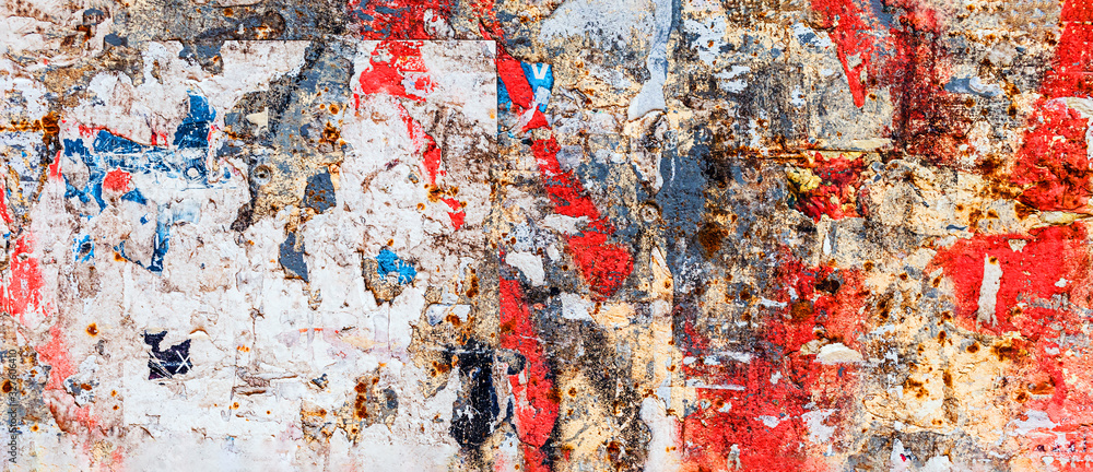 Photo Old Urban Street Billboard