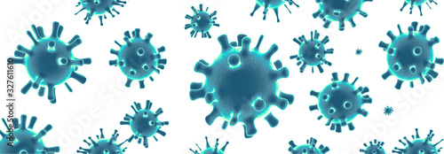 Fotomural China epidemic coronavirus 2019-nCoV in Wuhan, Novel Coronavirus (2019-nCoV)