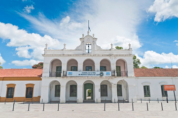 Wall Mural - Enrique Udaondo Museum main entrance located at Lujan city near Buenos Aires, Argentina