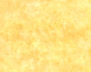 Yellow gold paper background with old vintage texture, textured antique parchment design with  mottled marbled rock or stone texture in soft lemon yellow colors