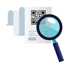 qr code design of technology scan information business price communication barcode digital and data theme Vector illustration