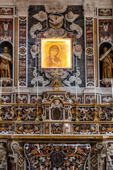 Wall Mural -  Paintings and decorations in the interiors of Matera Cathedral, Basilicata,  Italy