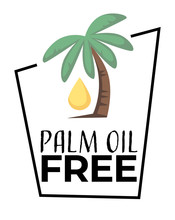 No Palm Oil Isolated Icon, Harmful Ingredient Free