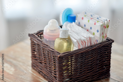 baby things storage basket
