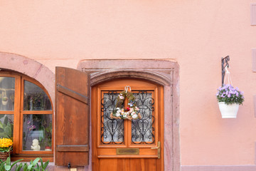 Wall Mural - Typical Alsatian architecture - Colmar – France 016