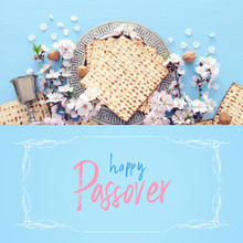 Pesah Celebration Concept (jewish Passover Holiday).