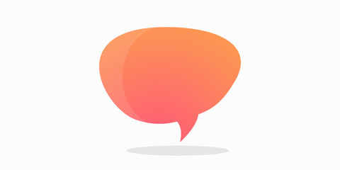 Poster - Speech bubble quote icons. Flat vector design