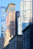 Fototapeta Uliczki - New York City Hochhäuser