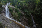 Fototapeta Nowy Jork - Mae Kampong Waterfall in Ban Mae Kampong, Mae On sub-district, Chiangmai, northern Thailand.