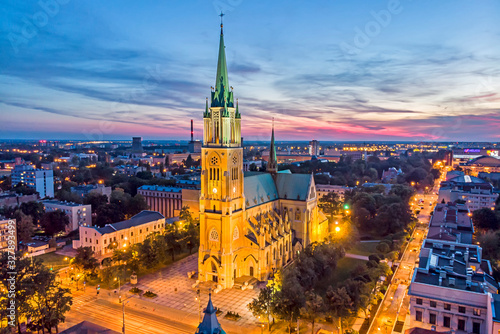 Fototapeta Łódź  lodz-polska-katedra