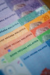 © Kamarul - Malaysia currency of Malaysian ringgit banknotes background. Paper money of ten, twenty, fifty and hundred ringgit notes. Financial concept.