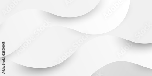 Cuadros en Lienzo White background with smooth line curve and simple design