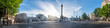 © eyetronic - Panoramic view of the Trafalgar Square in London
