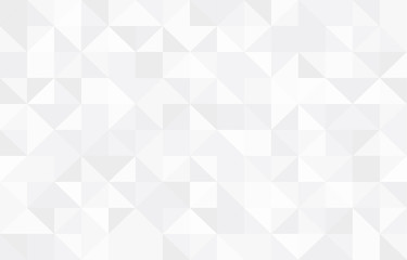 abstract retro pattern of triangle shapes. white triangular mosaic backdrop. geometric hipster backg