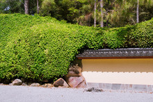 Karesansui  Late Rock Garden In Morikami Museum And Japanese Gardens In Palm Beach County, Florida, United States