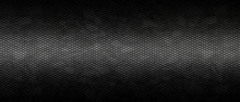 White And Black Carbon Fibre Background And Texture.