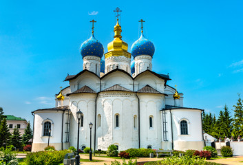 Canvas Print - Cathedral of the Annunciation in Kazan Kremlin - Tatarstan, Russia