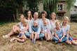 © LÈa Jones/Stocksy - large family with 8 children