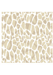 Wall Mural - Giraffe skin seamless pattern. Animal print background.