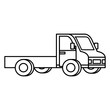© Gstudio - Isolated delivery truck vector design