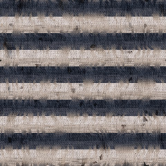 Wall Mural - Seaumless neutral worn faded western white denim jean texture with horizontal stripe pattern overlay. Intricate mottled grungy seamless repeat raster jpg pattern swatch.