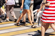 © Radnatt - people crossing the street at pedestrian crossing