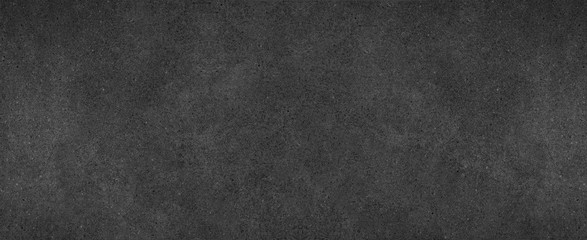 Wall Mural - black stone concrete texture background anthracite panorama banner long