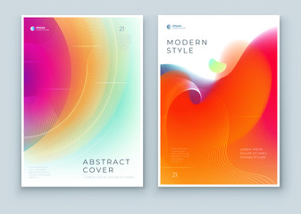 Wall Mural - liquid abstract cover background design. fluid dynamic graphic element for modern brochure, banner, 
