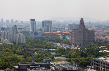 Suzhou city view in Jiangsu Province of East China 