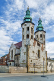 Fototapeta Miasto - Church of St. Andrew, Krakow, Poland